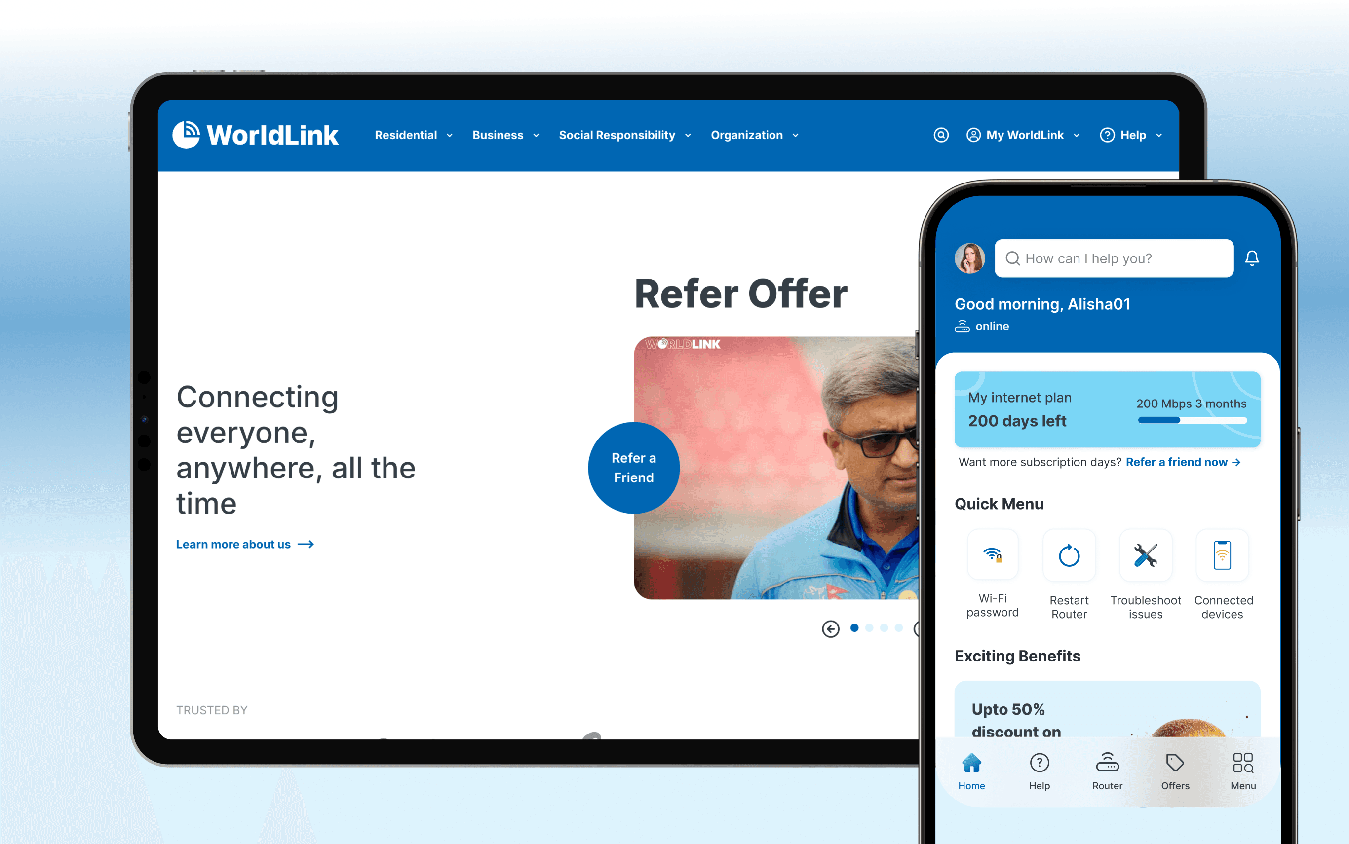WorldLink screenshot